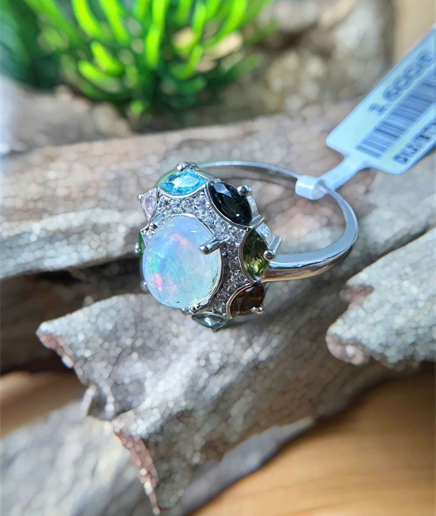 Nhẫn Opal – Tourmaline #2