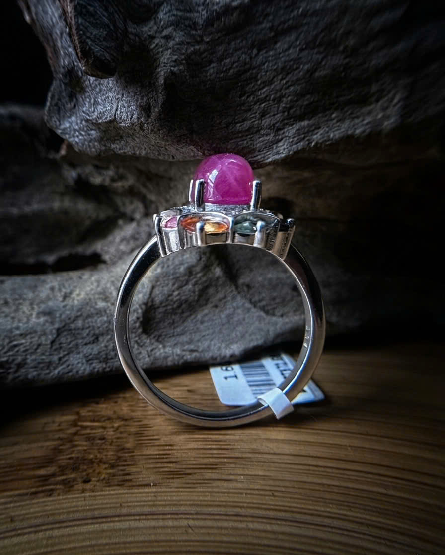 Nhẫn ruby - sapphire